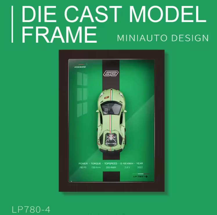 Cadre 3D Cars - L'automobile en relief