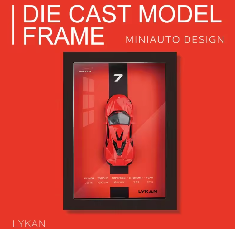 Cadre 3D Cars - L'automobile en relief