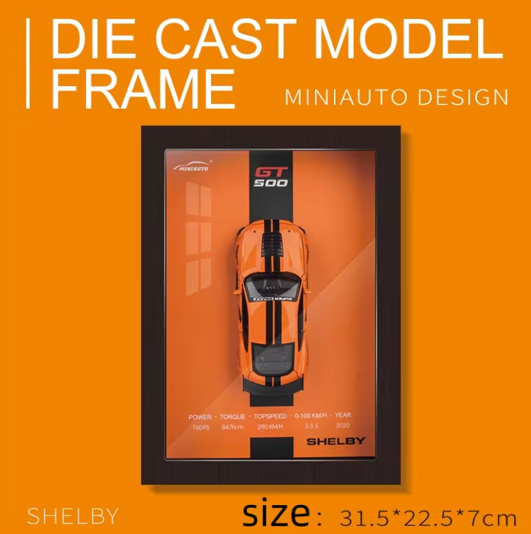 Cadre 3D Cars - L'automobile en relief